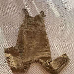 Jamie Kay Brown Kids Overalls